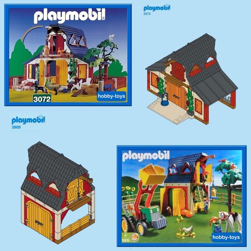 Playmobil bauernhof 3072 - playmobil, *